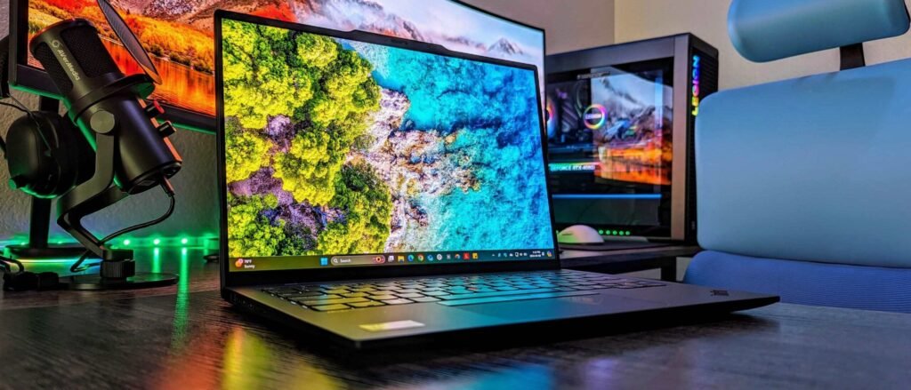 Professional Lenovo business laptops designed for secure corporate work
