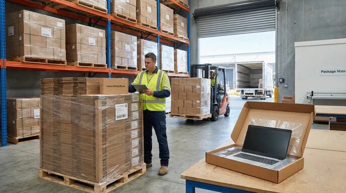 Bulk electronics orders and office tech solutions ready for delivery