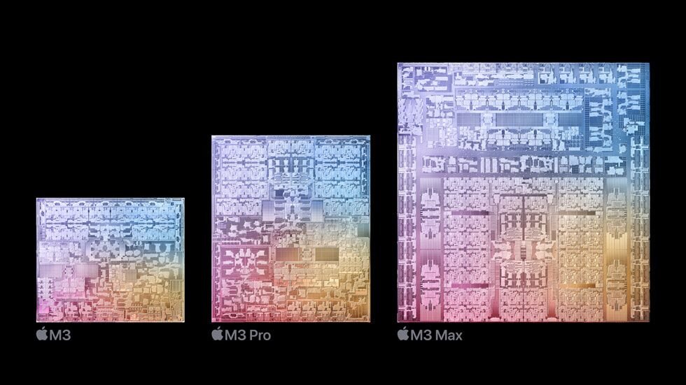 Inside the m3 macbook air showing the advanced silicon chip