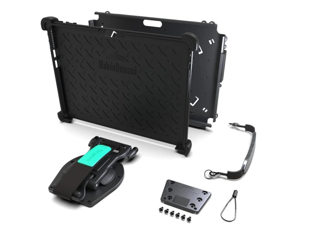 The sturdy kickstand and keyboard of a microsoft surface pro 9 hybrid productivity device