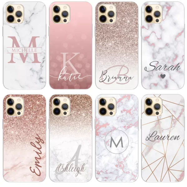 Medium Pallets (~80–100 units) Personalised Phone Case Cover for iPhone 15 14 13 12 11 Silicone Custom Gift