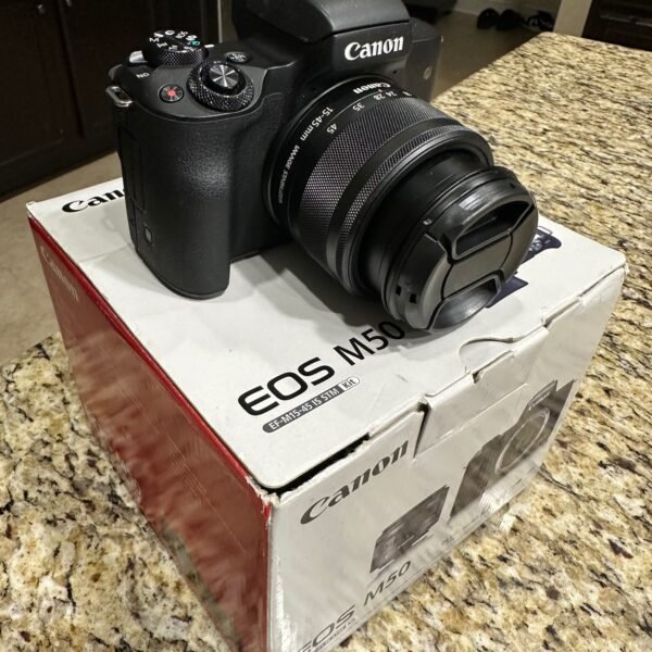Canon EOS M50 Mark II 24.1MP Mirrorless Camera