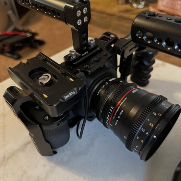 Blackmagic Pocket 4K Cinema Camera Plus accessories