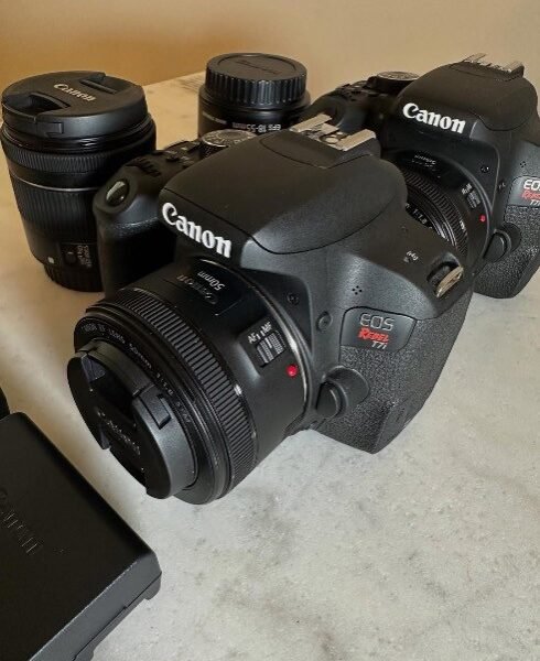 Canon EOS Rebel T7i 24.2 MP Digital SLR Camera