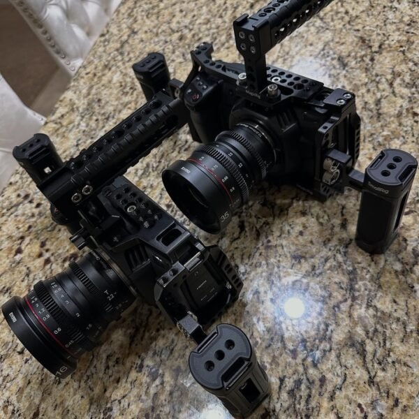 Blackmagic 4K Body, Meike 16mm T2.2 Cinema lens