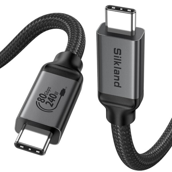 Silkland USB4 Version 2.0 Cable: The Ultimate 80Gbps Thunderbolt 5 Companion