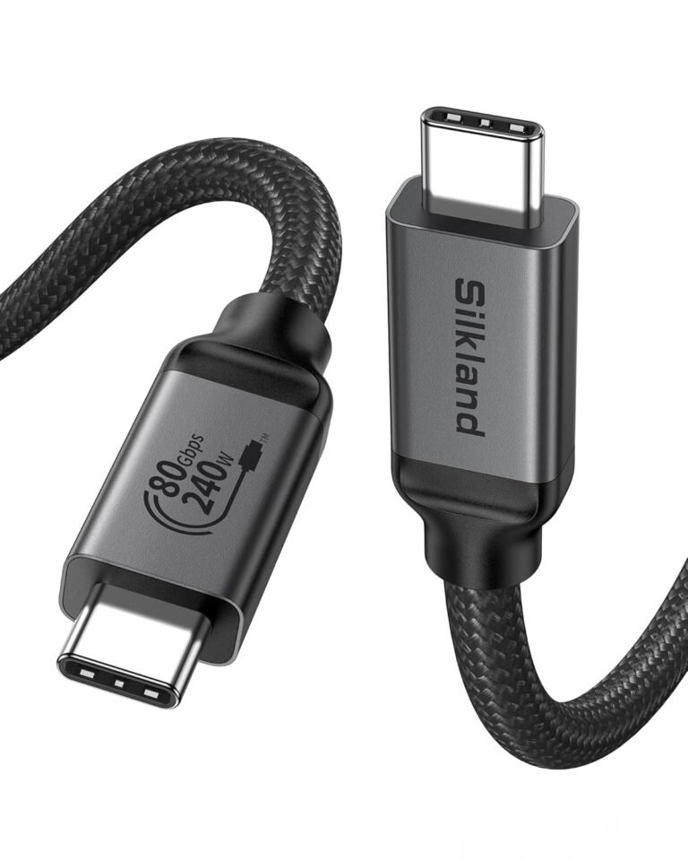 Silkland USB4 Version 2.0 Cable: The Ultimate 80Gbps Thunderbolt 5 Companion